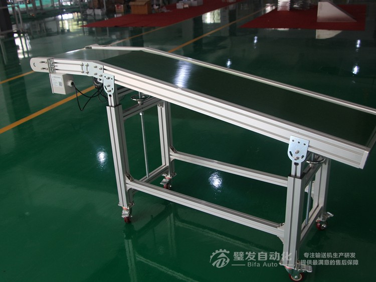 機(jī)械手配套標(biāo)準(zhǔn)高端帶平臺(tái)皮帶輸送機(jī)