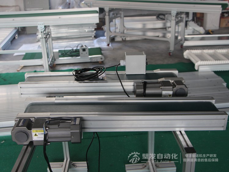 側裝直角電機小型皮帶輸送機