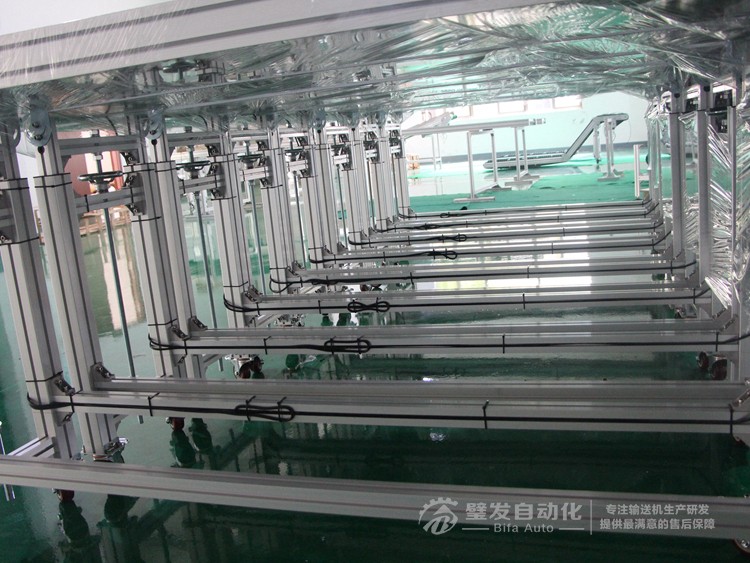 帶報警燈裝置小型皮帶輸送機 