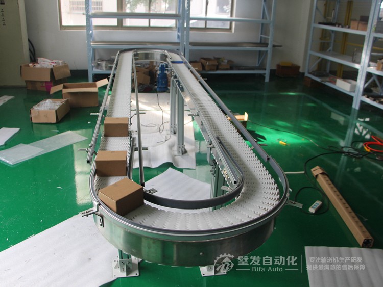 環形轉彎塑料鏈板線