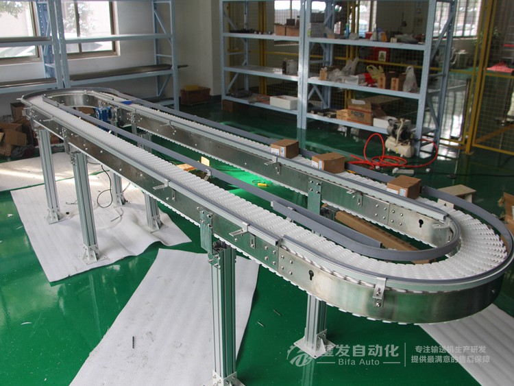 環形轉彎塑料鏈板線