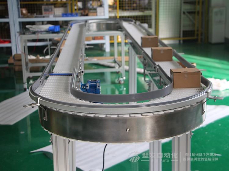 環形轉彎塑料鏈板線