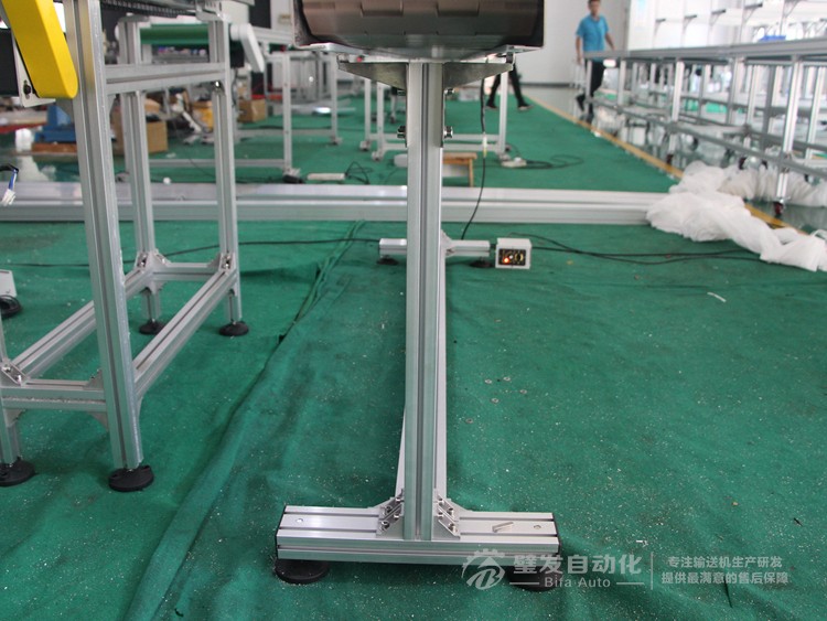 直角電機不銹鋼側板型材支架塑料鏈板線